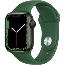 Apple Watch (Series 7) September 2021 - Wifi Only - 41 - Aluminium Green - Sport band Green