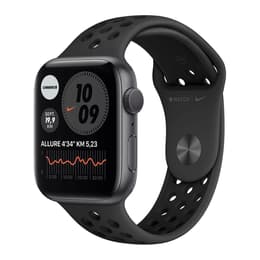 Apple Watch (Series SE) September 2020 - Cellular - 40 mm - Aluminium Space Gray - Nike Sport band Black