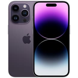 iPhone 14 Pro 128GB - Deep Purple - Locked AT&T - Dual eSIM