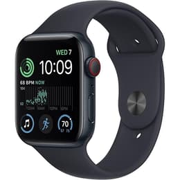 Apple Watch (Series SE) September 2020 - Cellular - 40 mm - Aluminium Gray - Sport band Black