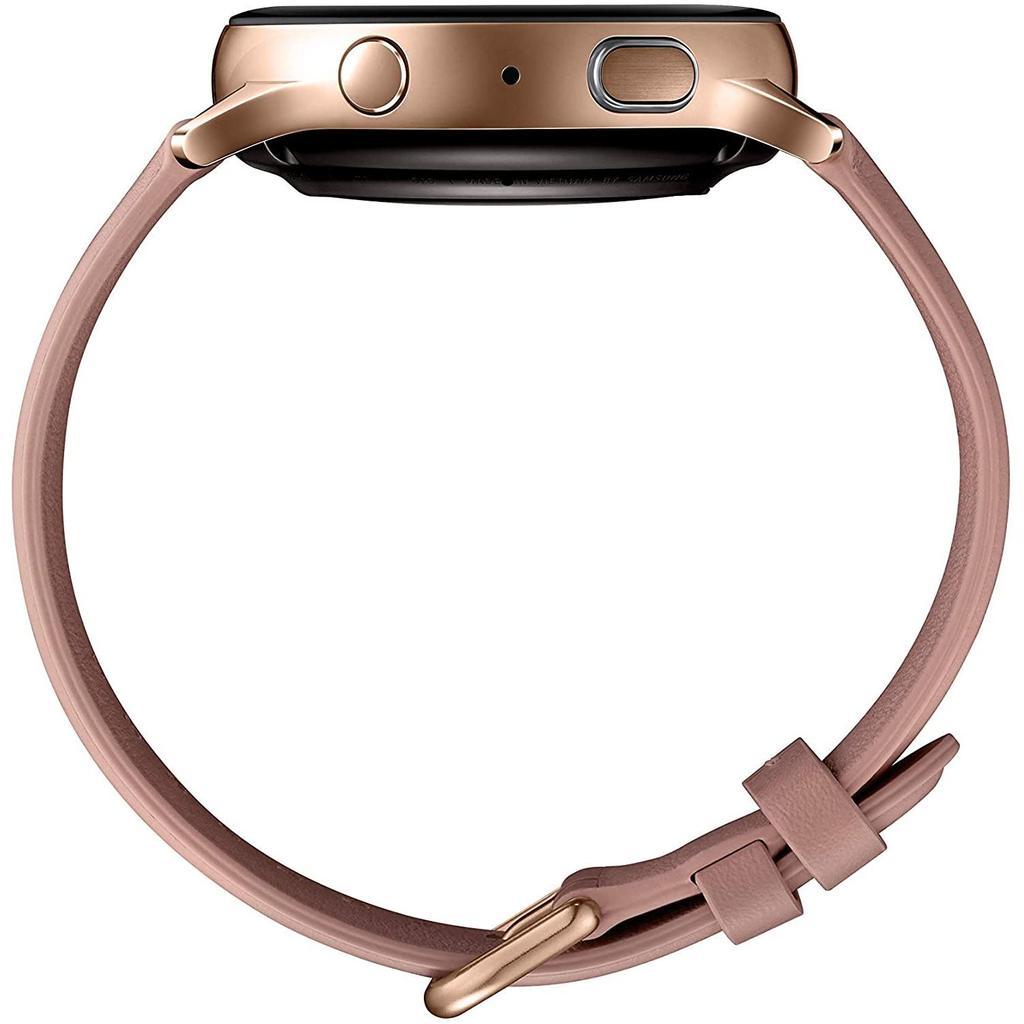 Samsung Smart Watch Galaxy Watch Active2 Smr835u HR GPS Gold Back