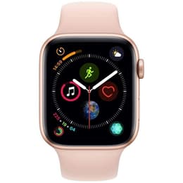 Apple Watch (Series 4) September 2018 - Cellular - 40 mm - Aluminium Gold - Pink Sport Band Pink