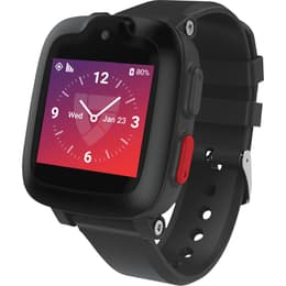 Medical Guardian - Freedom Guardian Medical Alert Smartwatch AT&T - Black with Black Band