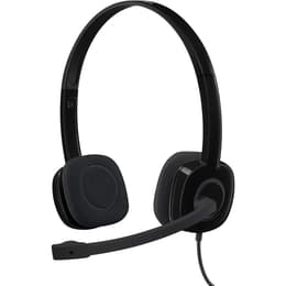 Logitech H151 Headphone with microphone - Black