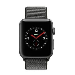 Apple Watch (Series 3) - Wifi Only - 38 mm - Aluminium Space Grey - Sport Band Dark Olive