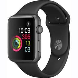 Apple Watch (Series 1) - Wifi Only - 42 mm - Aluminium Space Gray - Sport Band Black