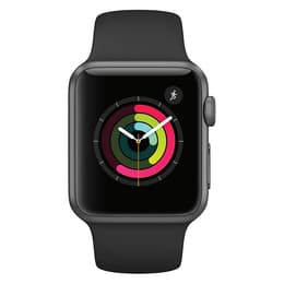 Apple Watch (Series 1) - Wifi Only - 38 mm - Aluminium Space Gray - Sport band Black