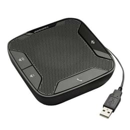 Plantronics Calisto P610 portable Wireless and Bluetooth Speakerphone with Microphone - Black