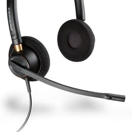 Plantronics EncorePro HW520-R Noise cancelling Headphone with microphone - Black