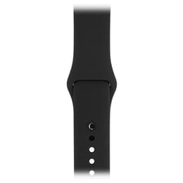 Apple Watch (Series 2) September 2016 - Wifi Only - 38 mm - Aluminium Space Gray - Sport Band Black