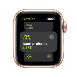 Apple Watch (Series SE) September 2020 - Cellular - 40 mm - Aluminium Gold - Sport band Pink Sand