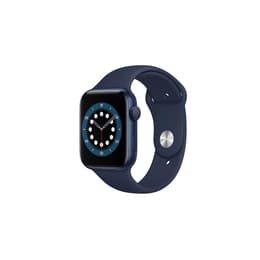 Apple Watch (Series 6) September 2020 - Wifi Only - 40 mm - Aluminium Blue - Sport Band Blue