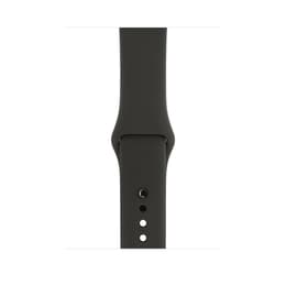 Apple Watch (Series 3) September 2017 - Wifi Only - 42 mm - Aluminium Space Gray - Sport Band Black