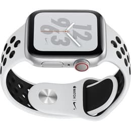 Apple Watch Series 4 (2018) GPS 40 mm - Aluminium Silver - Nike Sport band White/Black