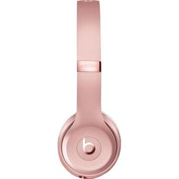 Beats Solo 3 Noise cancelling Headphone Bluetooth with microphone - Rose Gold