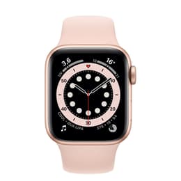 Apple Watch (Series SE) September 2020 - Wifi Only - 40 mm - Aluminium Gold - Sport band Pink sand