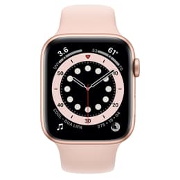 Apple Watch (Series 6) September 2020 - Wifi Only - 40 mm - Aluminium Gold - Sport Band Pink