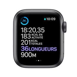 Apple Watch (Series 3) September 2017 - Cellular - 42 mm - Aluminium Space Gray - Sport Band Black