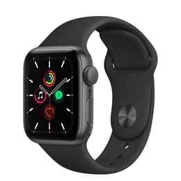 Apple Watch (Series SE) September 2020 - Wifi Only - 44 mm - Aluminium Space Gray - Sport Band Black