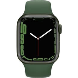 Apple Watch (Series 7) September 2021 - Cellular - 41 mm - Aluminium Green - Sport band Green