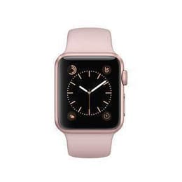 Apple Watch (Series 1) - Wifi Only - 38 mm - Aluminium Rose Gold - Sport Band Pink