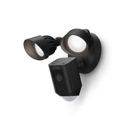 Ring Floodlight Cam Wired Plus Camcorder - Black