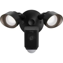 Ring Floodlight Cam Wired Plus Camcorder - Black