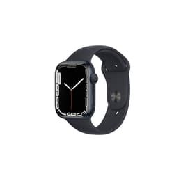 Apple Watch (Series 7) October 2021 - Cellular - 41 mm - Aluminium Midnight Blue - Sport band Midnight blue