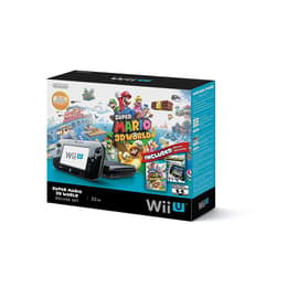 Wii U 32GB - Black + Super Mario 3D World + Nintendo Land Edition