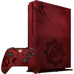 Xbox One S 2000GB - Red + Gear of War 4