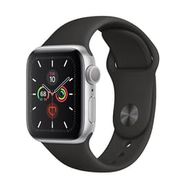 Apple Watch (Series 3) September 2022 - Cellular - 42 mm - Aluminium Silver - Sport band Black
