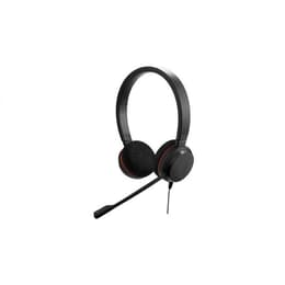 Jabra Evolve 20 MS Duo TAA-R Headphone with microphone - Black
