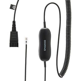 Jabra Smart Cord GN 1200 20 in-R Headphone Bluetooth with microphone - Black