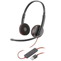 Plantronics Blackwire C3220 Noise cancelling Headphone with microphone - Black