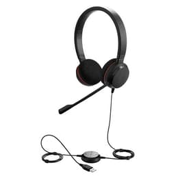 Jabra Evolve 20 MS Duo-R Noise cancelling Headphone with microphone - Black