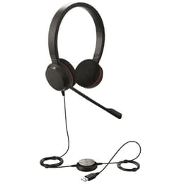 Jabra Evolve 20 MS Duo-R Noise cancelling Headphone with microphone - Black