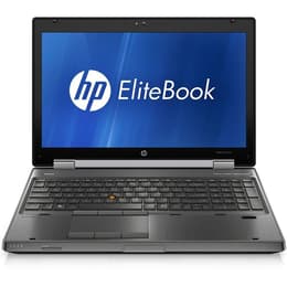 Hp EliteBook 8570W 15.6-inch (2012) - Core i7-3820QM - 8 GB - HDD 500 GB