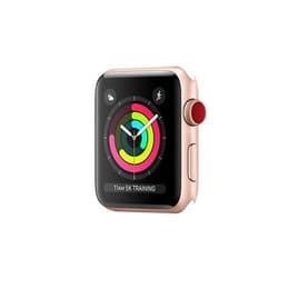 Apple Watch (Series 4) - Cellular - 40 mm - Aluminium Gold - Sport band Pink