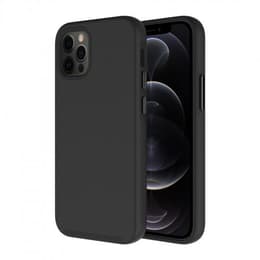iPhone 12/12 Pro case - TPU / Polycarbonate - Black