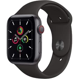 Apple Watch (Series SE) September 2020 - Cellular - 40 mm - Aluminium Black - Sport band Black