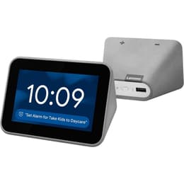 Lenovo Smart Clock with the Google Assistant Bluetooth speakers - Gray