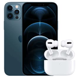 Bundle iPhone 12 Pro Max + AirPods Pro - 512GB - Pacific Blue - Fully unlocked (GSM & CDMA)