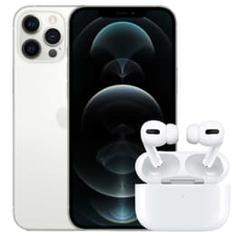 Bundle iPhone 12 Pro Max + AirPods Pro - 512GB - Silver - Fully unlocked (GSM & CDMA)