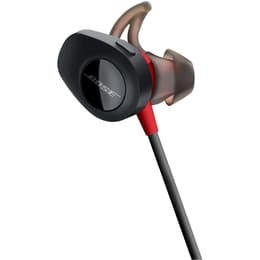 Bose SoundSport Pulse Earbud Noise-Cancelling Bluetooth Earphones - Red/Black