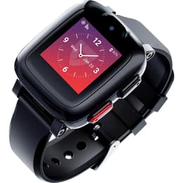 Medical Guardian - Freedom Guardian Medical Alert Smartwatch AT&T - Black with Black Band