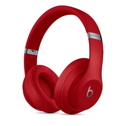 Beats By Dr. Dre Studio 3 Noise cancelling Headphone Bluetooth with microphone - Red