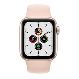 Apple Watch (Series SE) September 2020 - Cellular - 40 mm - Aluminium Gold - Sport band Pink Sand