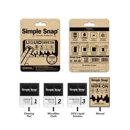 Screen protector Tablet - Nano liquid - Transparent