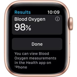 Apple Watch (Series 6) - Wifi Only - 44 mm - Aluminium Gold - Sport Pink