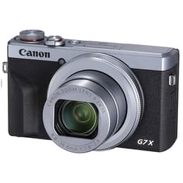 Compact Canon Powershot G7X Mark III - Black/Silver